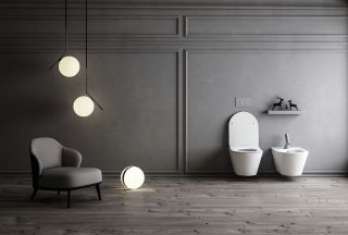 Подвесной унитаз Boheme Avva 972-MW безободковый белый матовый